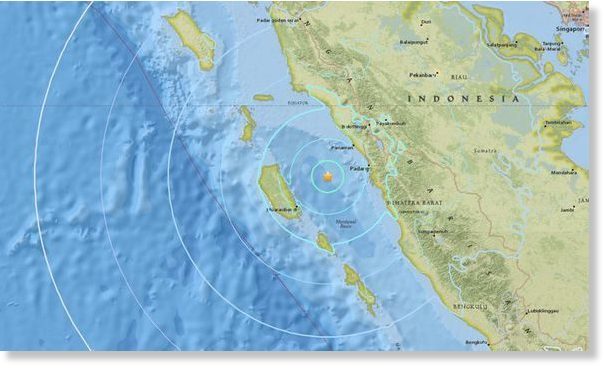 Zemljotres Indonezija