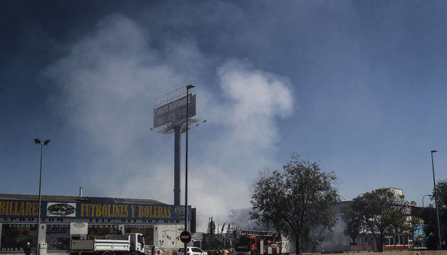 Otrovni oblak u Madridu nakon požara u industrijskom postrojenju