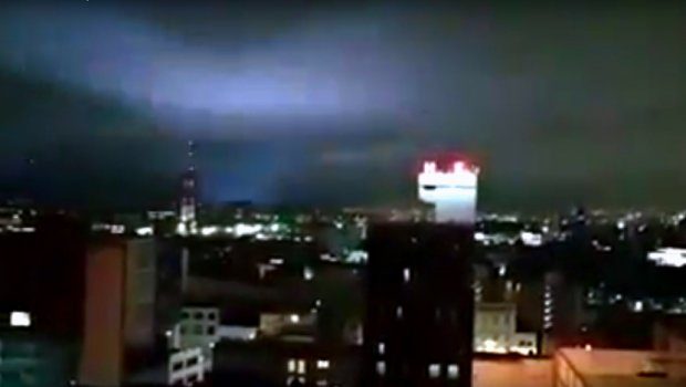 Zemljotres u Meksiku proizvodi čudna svjetla na nebu