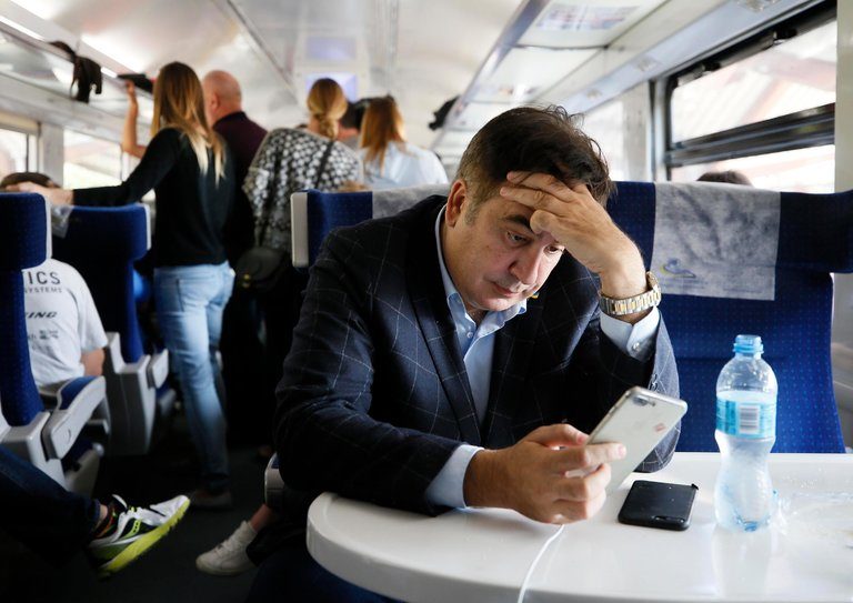 Saakašvili izbačen iz vlaka na samom ulasku u Ukrajinu
