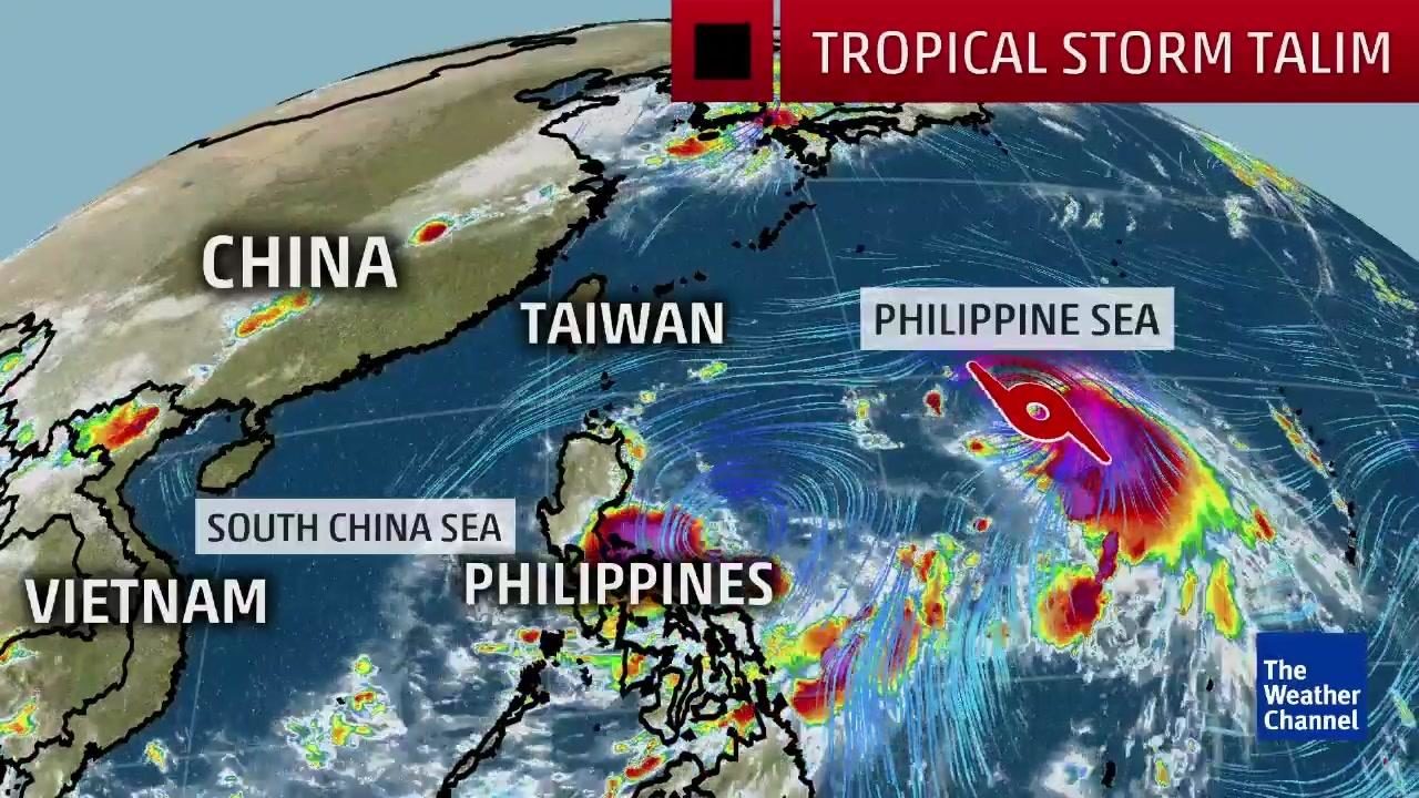 Upozorenja i evakuacija zbog dolaska tajfuna Talim na Tajvan