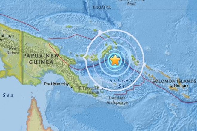 Papua Nova Gvineja: Zabilježen zemljotres magnitude 6,0