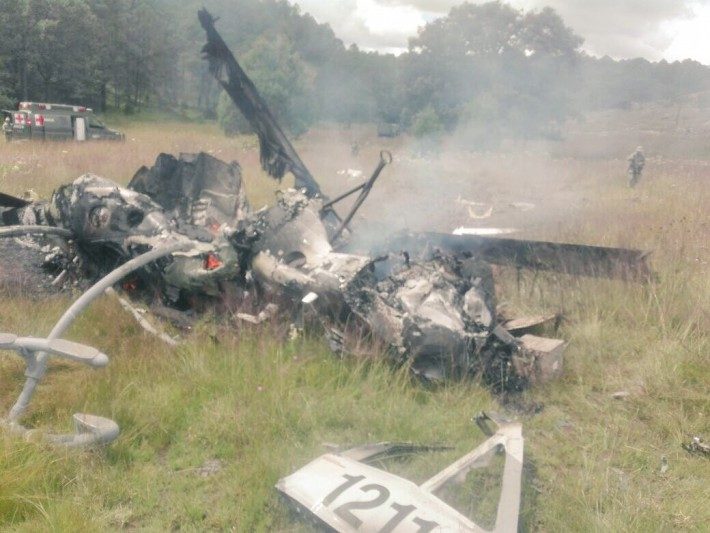 U rušenju meksičkog vojnog helikoptera poginulo 7 vojnika