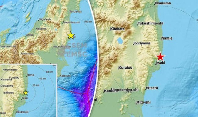 Japan: Novi zemljotres magnitude 5,4 pogodio grad Ivaki