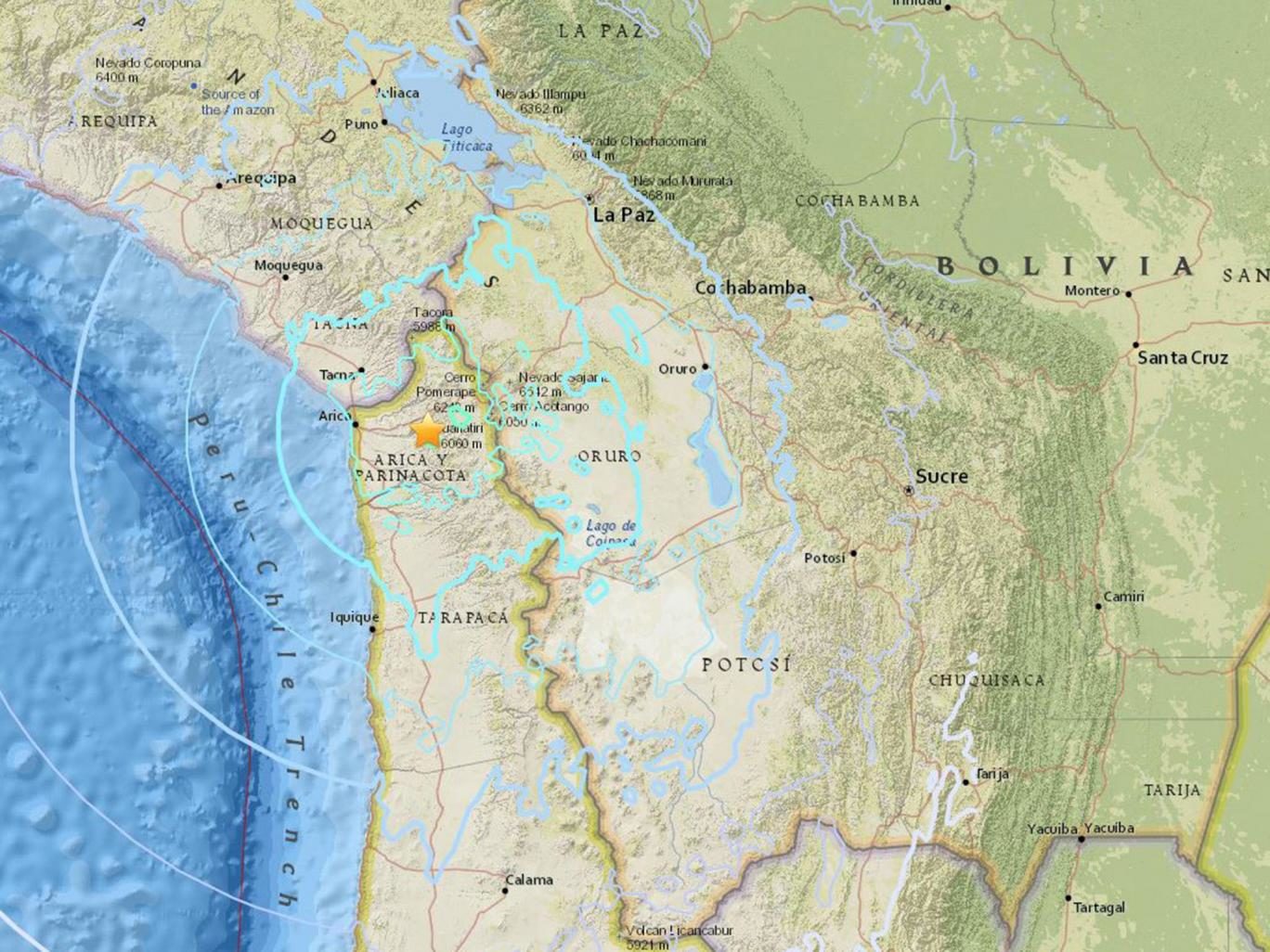 Snažan zemljotres magnitude 6,3 pogodio Čile