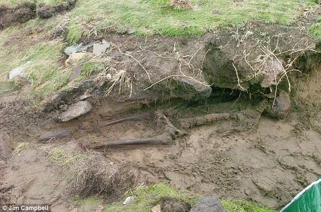 Razjareni vjetrovi oluje Ofelije otkrili kostur s djelovima kože iz željeznog doba na irskoj obali