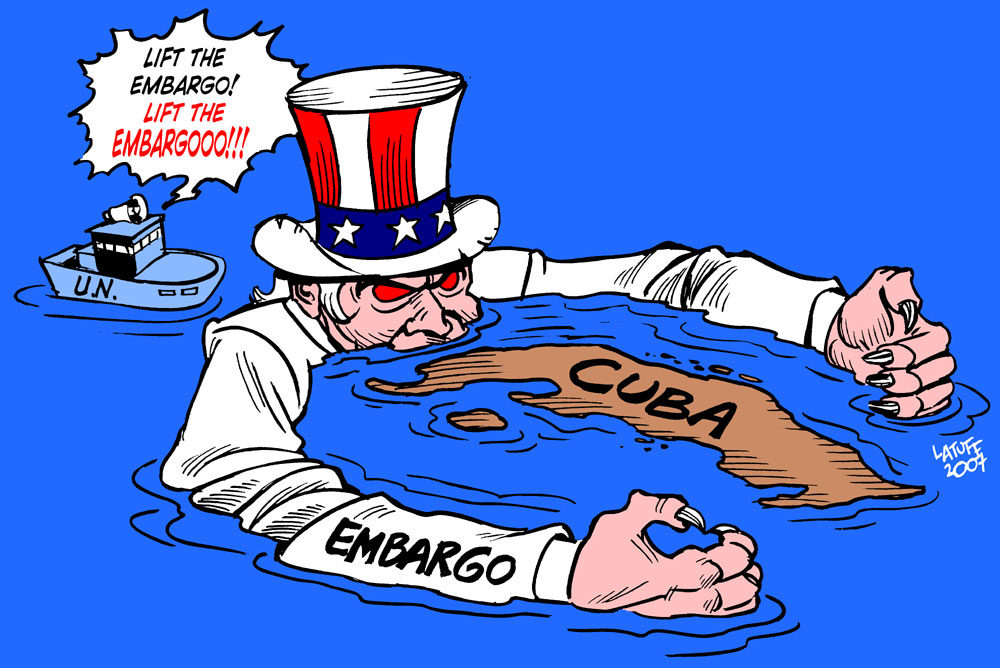 UN poziva Ameriku da ukine ekonomski embargo Kubi