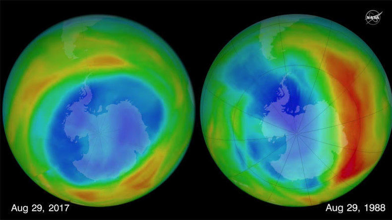Ozonska rupa se smanjuje