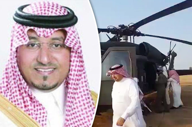 Saudijski princ i pratnja poginuli u padu helikoptera