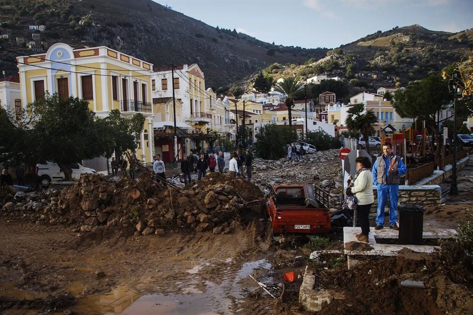 Vanredna situacija zbog poplave na malom grčkom ostrvu