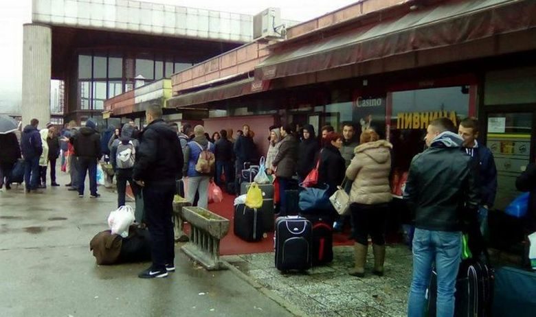 Tužna scena na kolodvoru u Banja Luci, sve više mladih odlazi iz BiH
