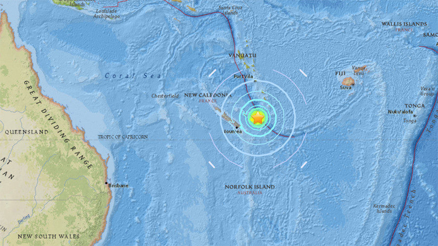 Detektiran manji tsunami nakon potresa magnitude 7,3 blizu Nove Kaledonije
