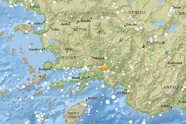 Plitak zemljotres magnitude 5,0 pogodio jugozapad Turske