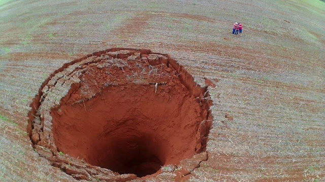 Ogromna rupa otvorila se u brazilskom polju soje; dubina nepoznata