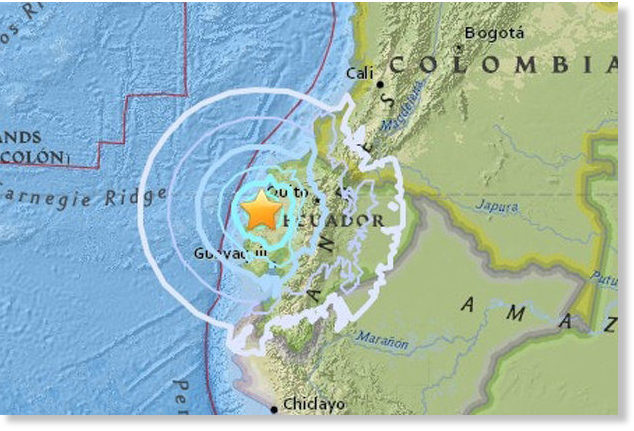 Snažan zemljotres magnitude 6,0 pogodio obalu Ekvadora