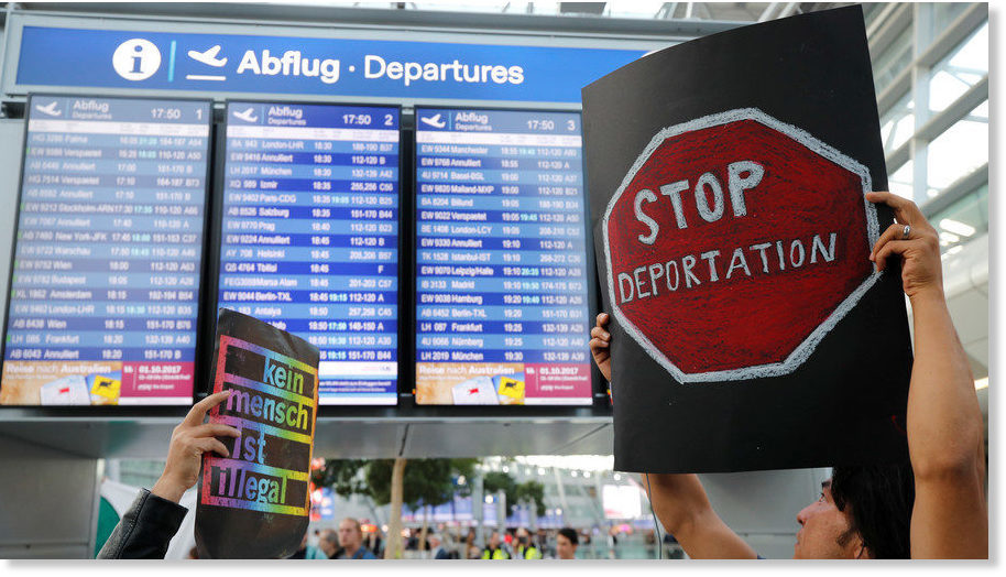 Njemački piloti koji odbijaju deportaciju odbijenih tražitelja azila dovode do više od 200 otkazanih letova