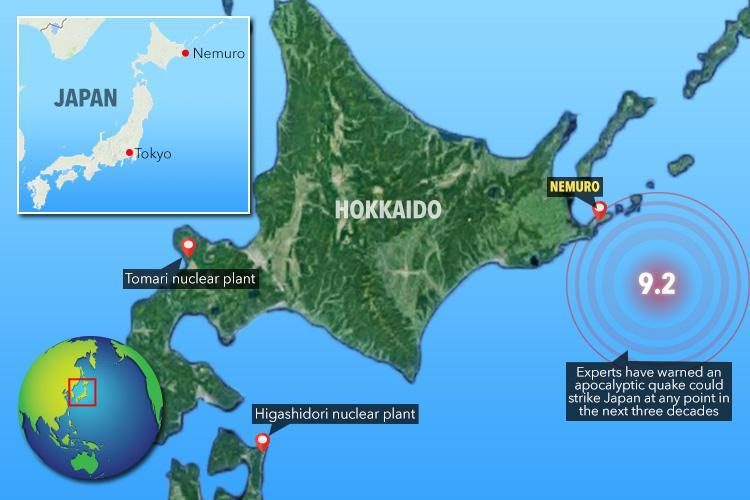 Serija zemljotresa na japanskoj obali - 