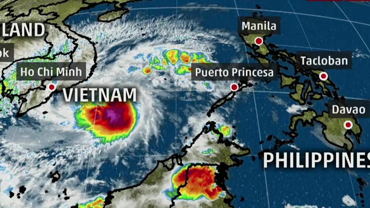 Smrtonosni tajfun Tembin ide prema Vijetnamu, pripreme za evakuacije milion ljudi