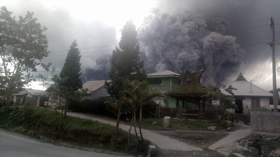 Vulkan Sinabung Indonezija