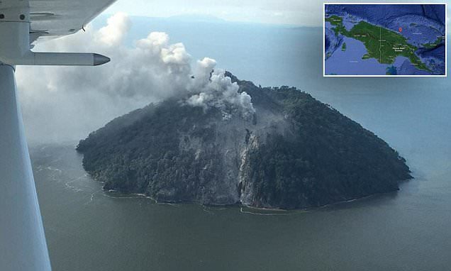 Iznenadno buđenja vulkana na Papui Novoj Gvineji pokrenulo evakuacije