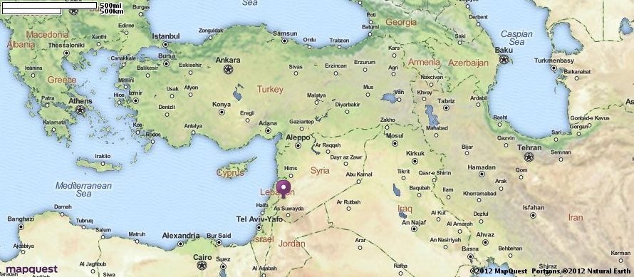 Izvješće sirijske vojske: Izrael granatirao sirijsko područje blizu Damaska