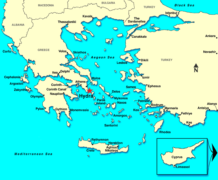 Zabilježen zemljotres magnitude 4,1 blizu grčkog ostrva Hidra