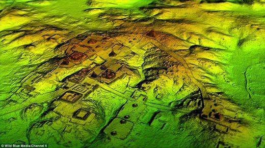 Laserskom tehnologijom otkrivena napredna mreža gradova, farmi i puteva uključujući 7-katnu piramidu u gvatemalskoj džungli