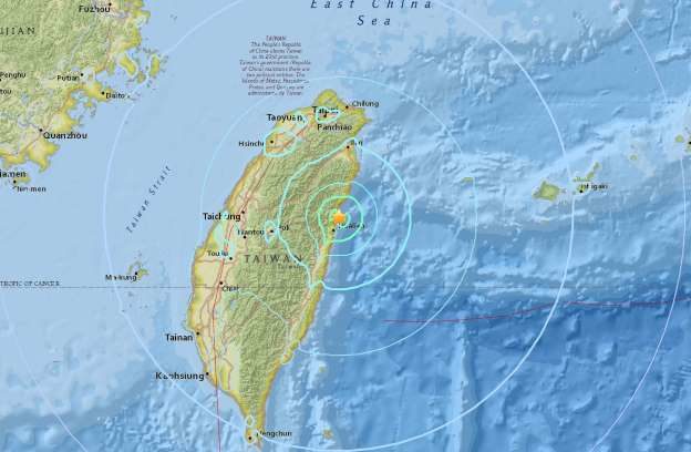 Tajvan pogodio zemljotres magnitude 6,1