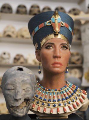 Lice kraljice Nefertiti u 3D tehnologiji