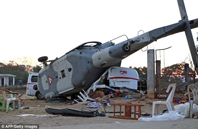 13 osoba poginulo na tlu u padu helikoptera nakon potresa u Meksiku