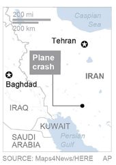 Srušio se iranski putnički zrakoplov, poginulo 66 osoba