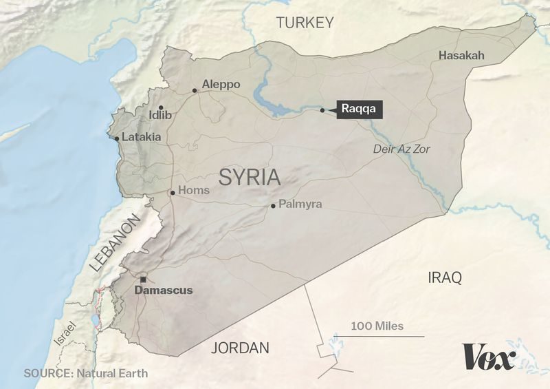 Raqqa, Sirija
