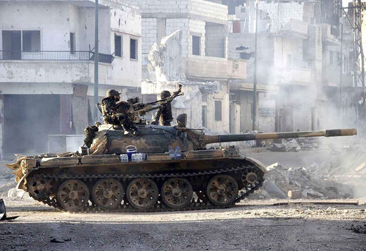 T-55 u gradskim borbama