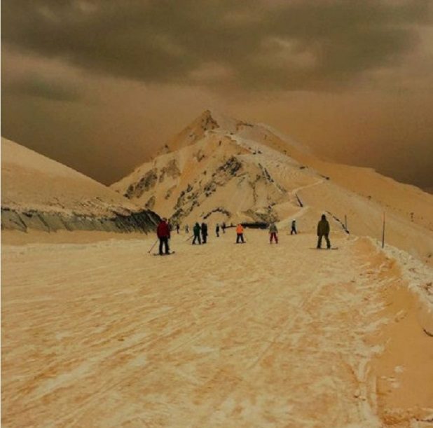 Olujna prašina iz Sahare pretvara ski-centar Soči u 