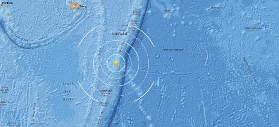 U Padifiku zabilježen zemljotres magnitude 6,3