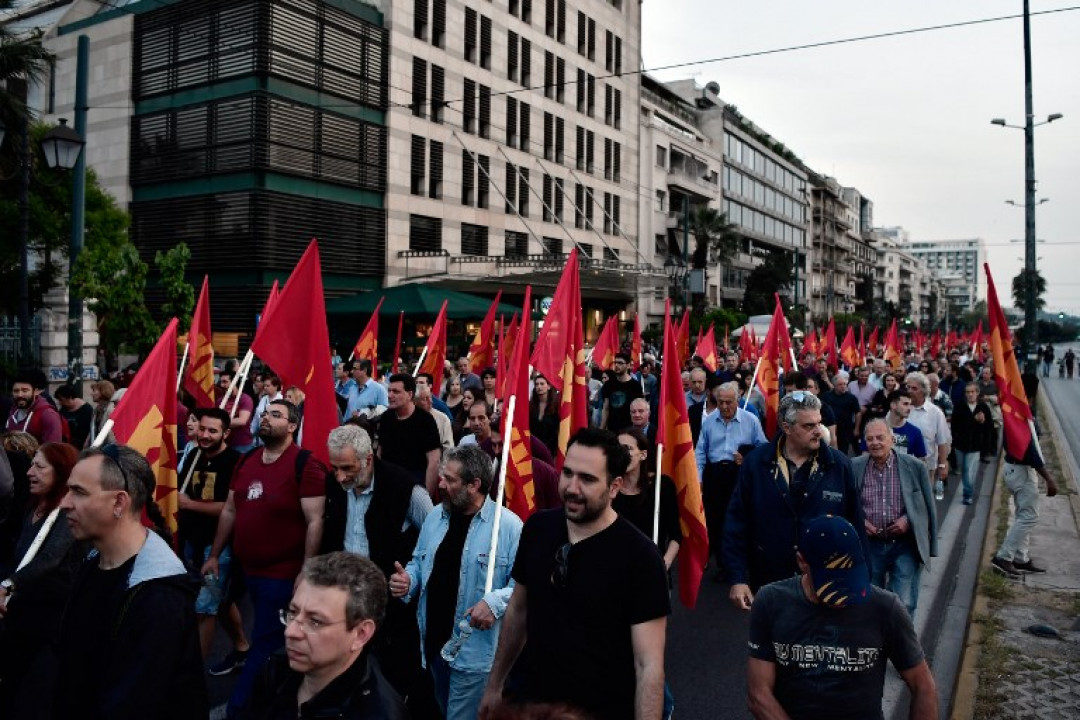 Protesti Grčka