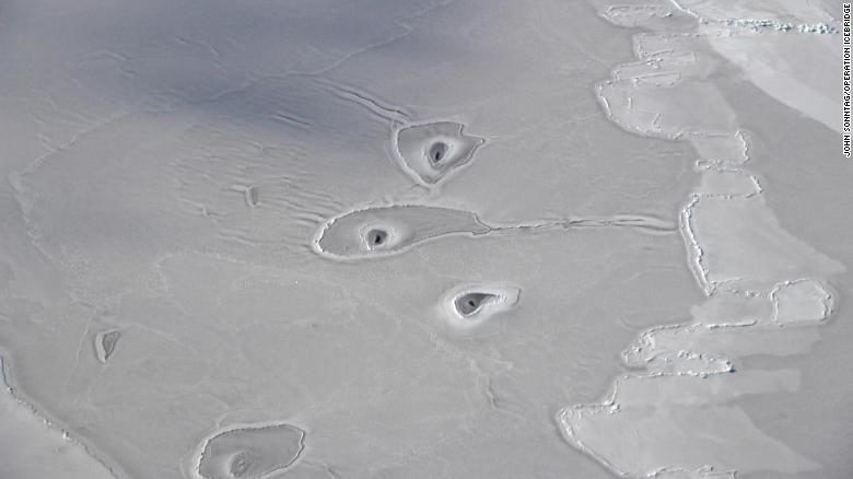 misteriozni ledeni otvori na Arktiku zbunjuju NASA znanstvenici