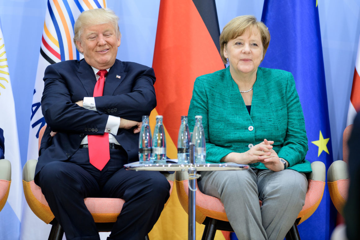 Merkel i Trump