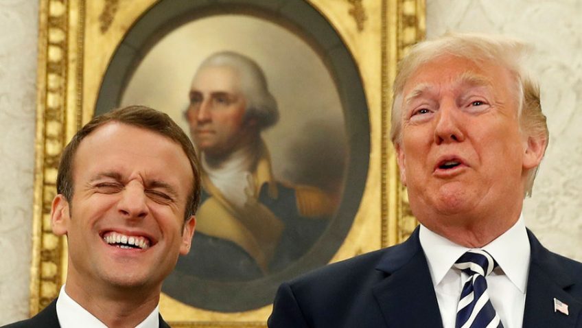 Macron i Trump