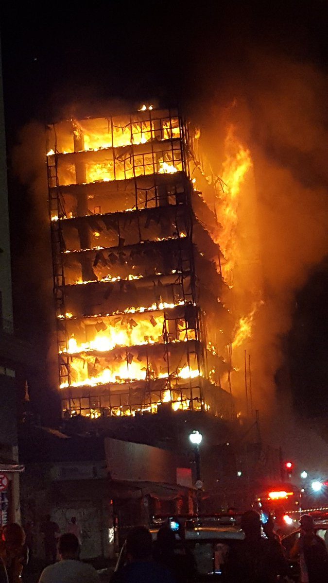 Brazil: Izgorjela zgrada od 26 katova u Sao Paulu