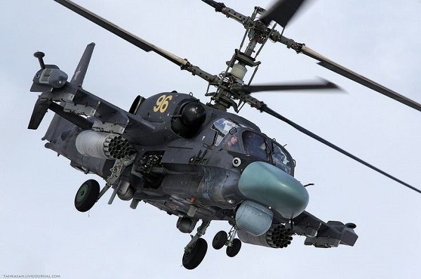 Ruski Ka-52 helikopter se srušio u Siriji, oba pilota poginula
