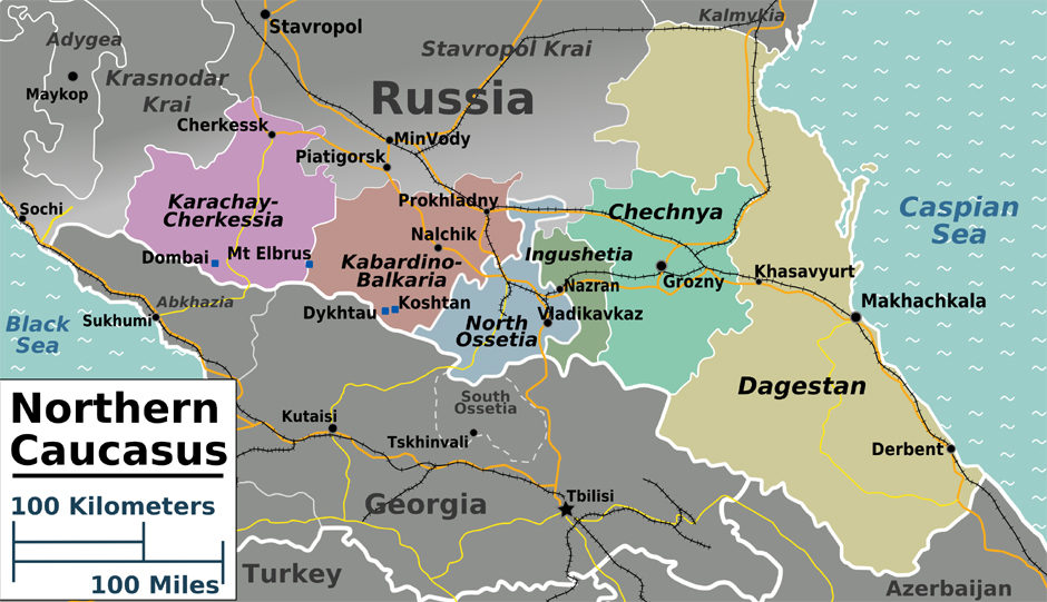 Klikni za povećanje Kavkaz