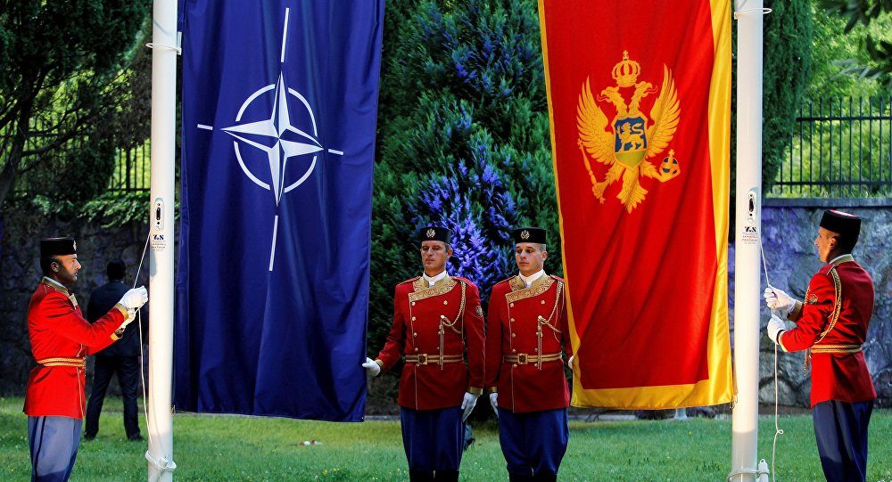 Crnogorska zastava NATO