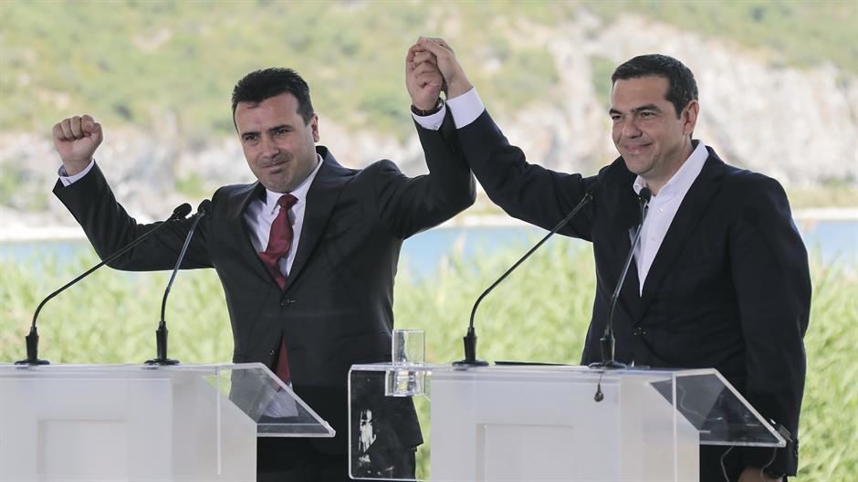 Zaev and Tsipras