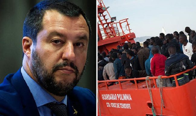 Salvini, Italija