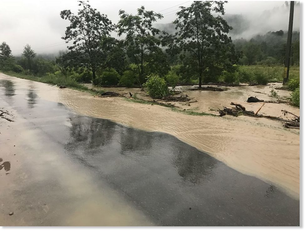 poplava u okrugu Bacau, Rumunjska, 28. lipnja 2018.