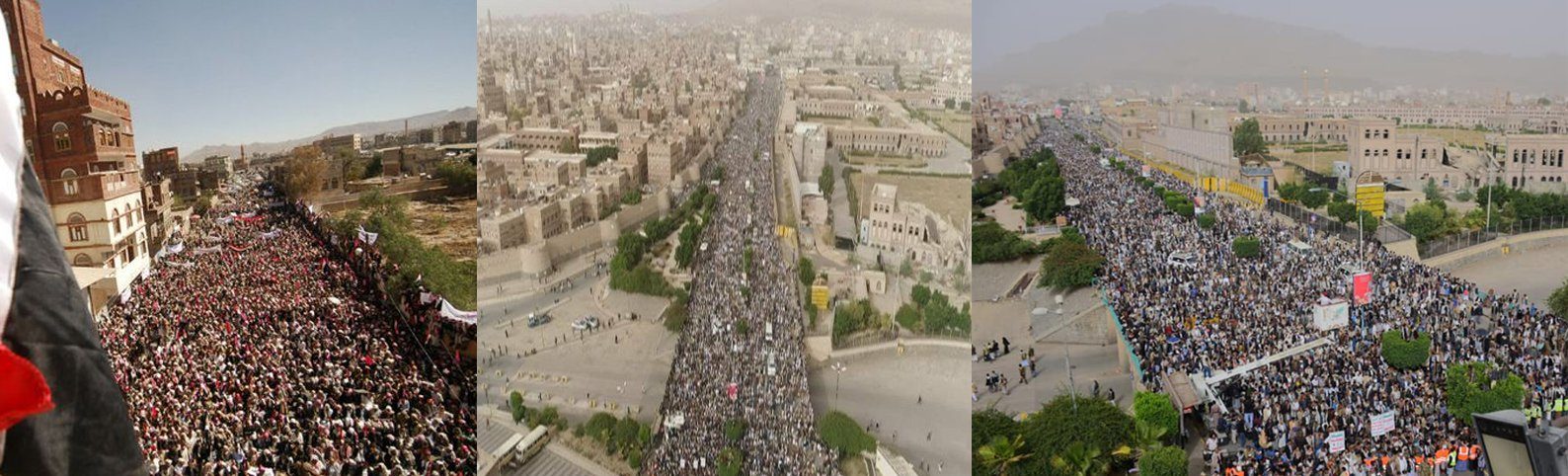 Masovni prosvjedi protiv saudijske agresije nastavljaju se u glavnom gradu Sanaa, no prolaze bez gotovo ikakve pažnje svijeta