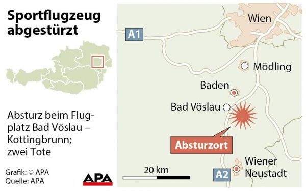 Kod Beča se srušio manji avion, 2 osobe poginule