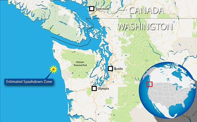 Veliki meteor je 7. ožujka upao u ocean blizu obale države Washington, a znanstvenici ga žele pronaći
