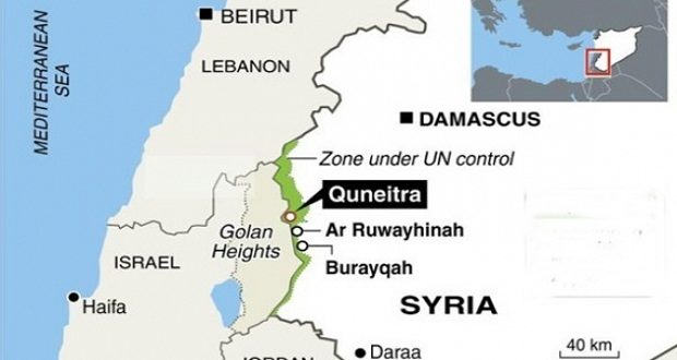 Usprkos napadima Izraela, ofenziva sirijske vojske se nastavlja u Quneitri